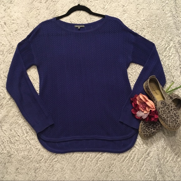 Retro Ology Sweaters - 🍁 Retro Ology Royal Blue Knit Sweater Like New